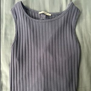 Periwinkle Timing High Neck Lace Up Back